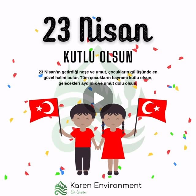 23 Nisan kutlama videosunun kapağı